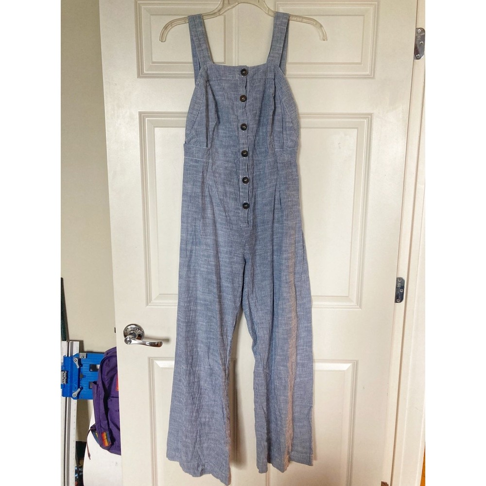 Striped Jumpsuit Overalls